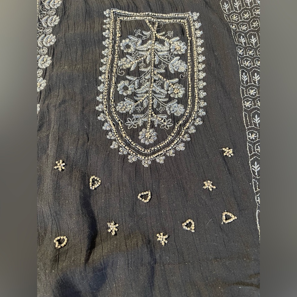 Free people beaded black dress - Picture 6 of 8